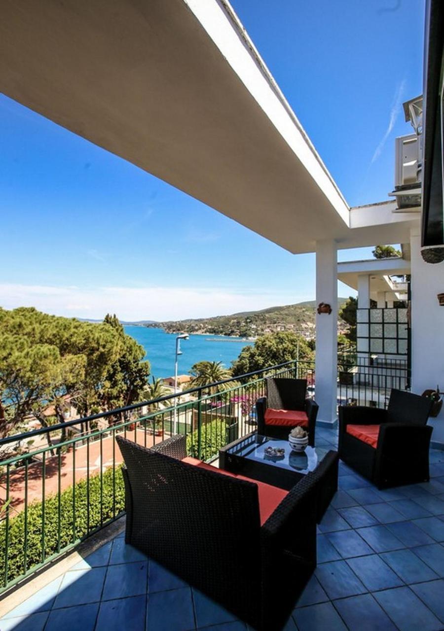 Terrace Sea View Leilighet Porto Santo Stefano  Eksteriør bilde